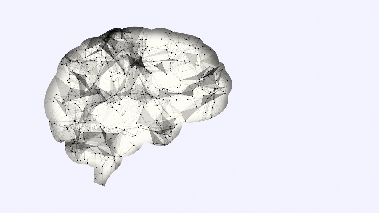 人脑大脑或神经元的活动视频下载