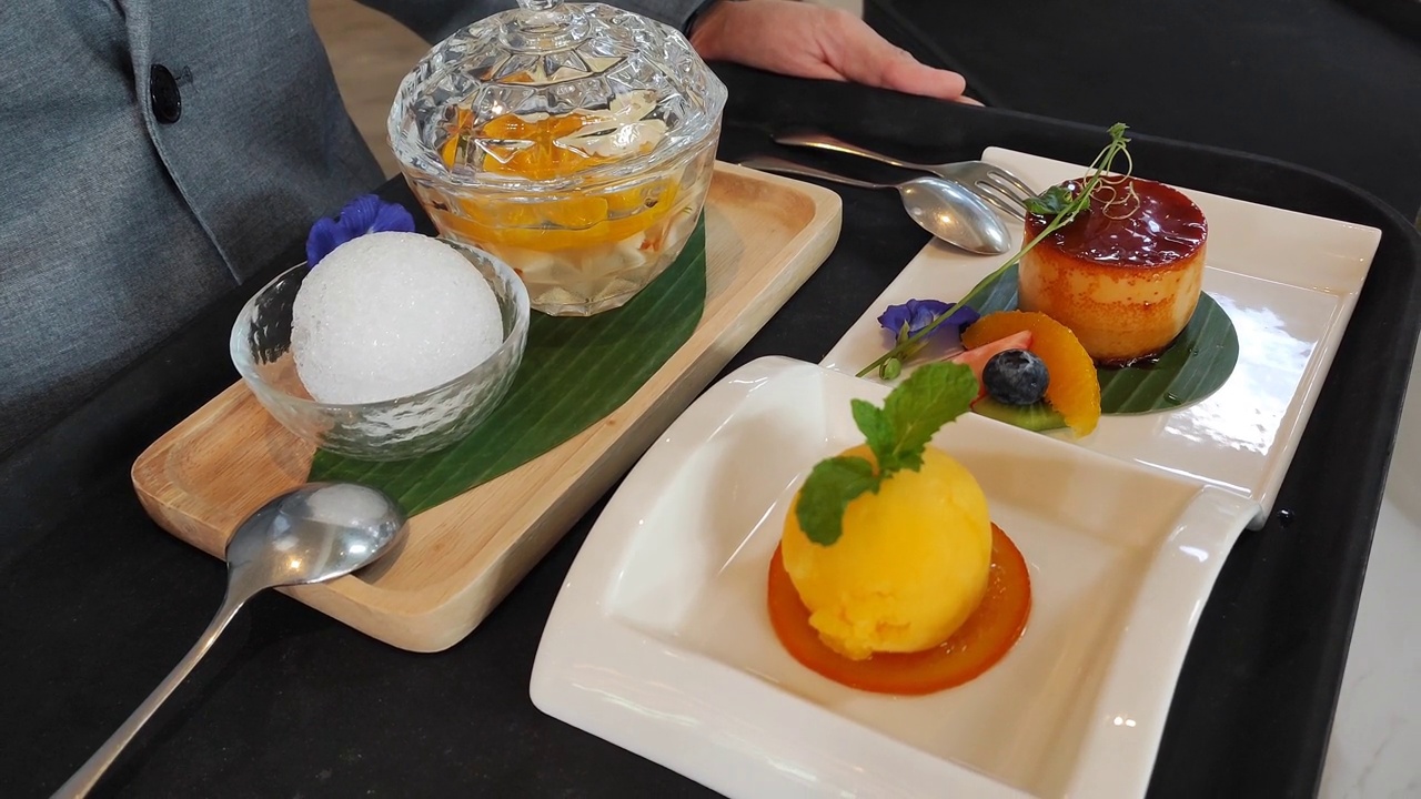 各式泰国传统甜点视频下载