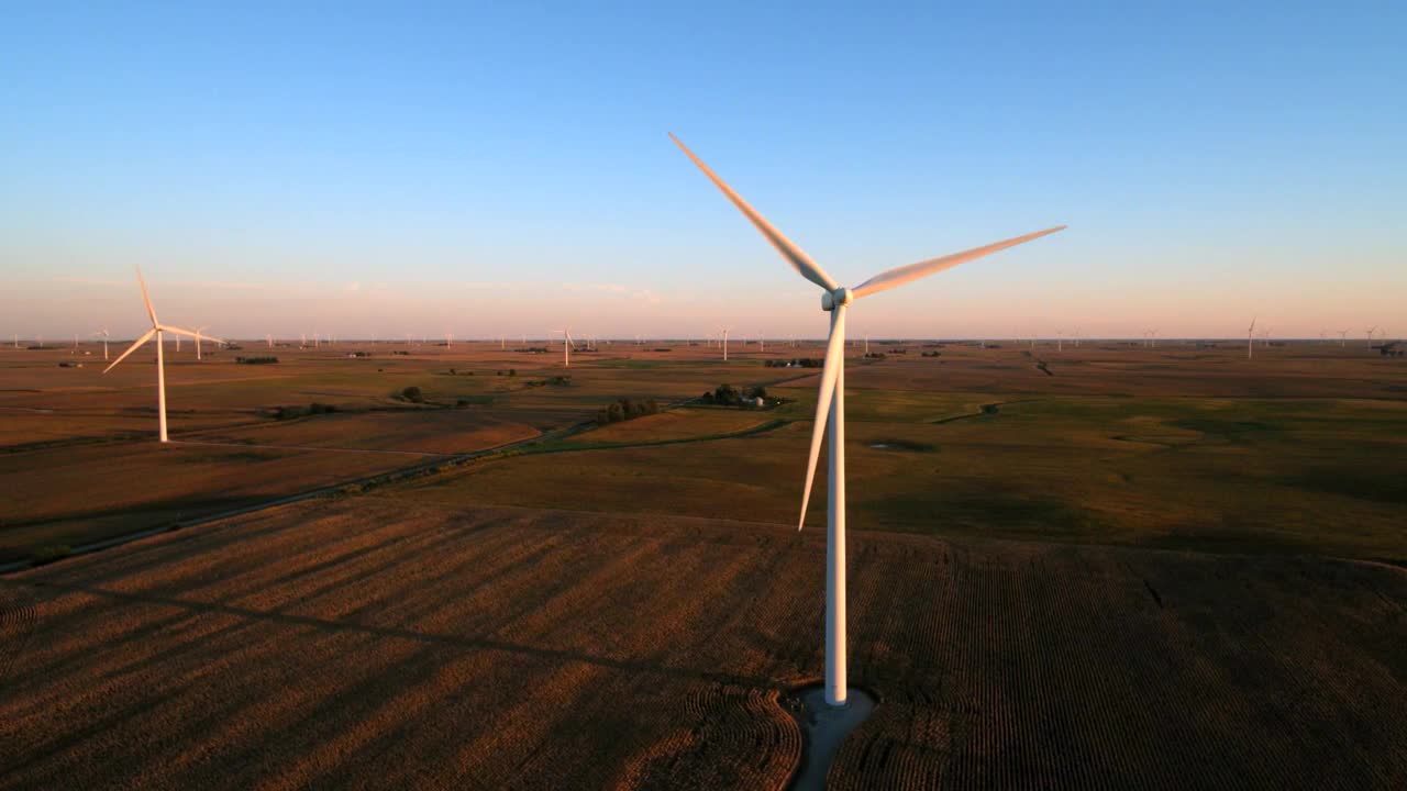 风力涡轮机视频下载