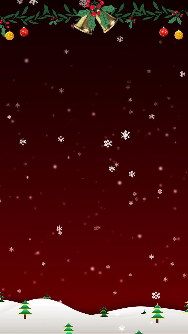 圣诞快乐和节日背景概念视频下载