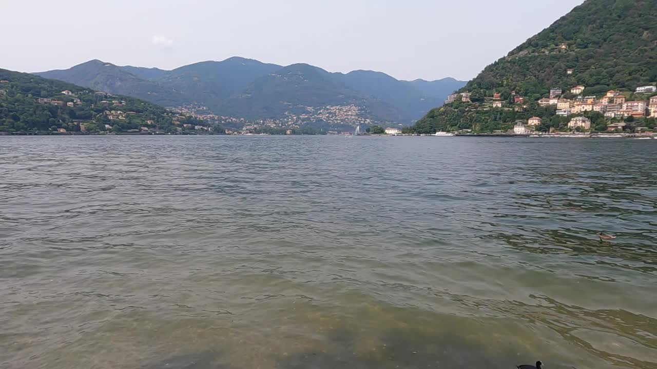 意大利科莫湖的景色视频下载