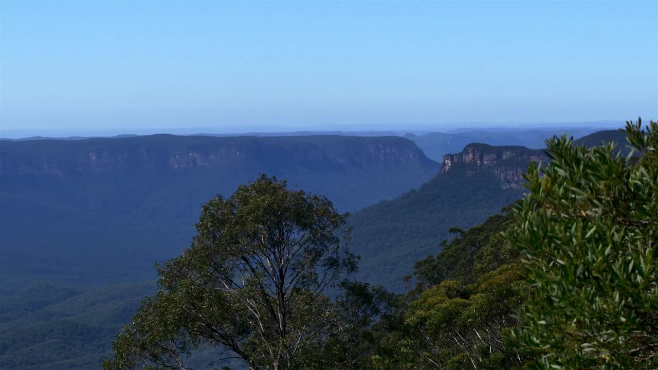 蓝山，新南威尔士州，澳大利亚视频下载