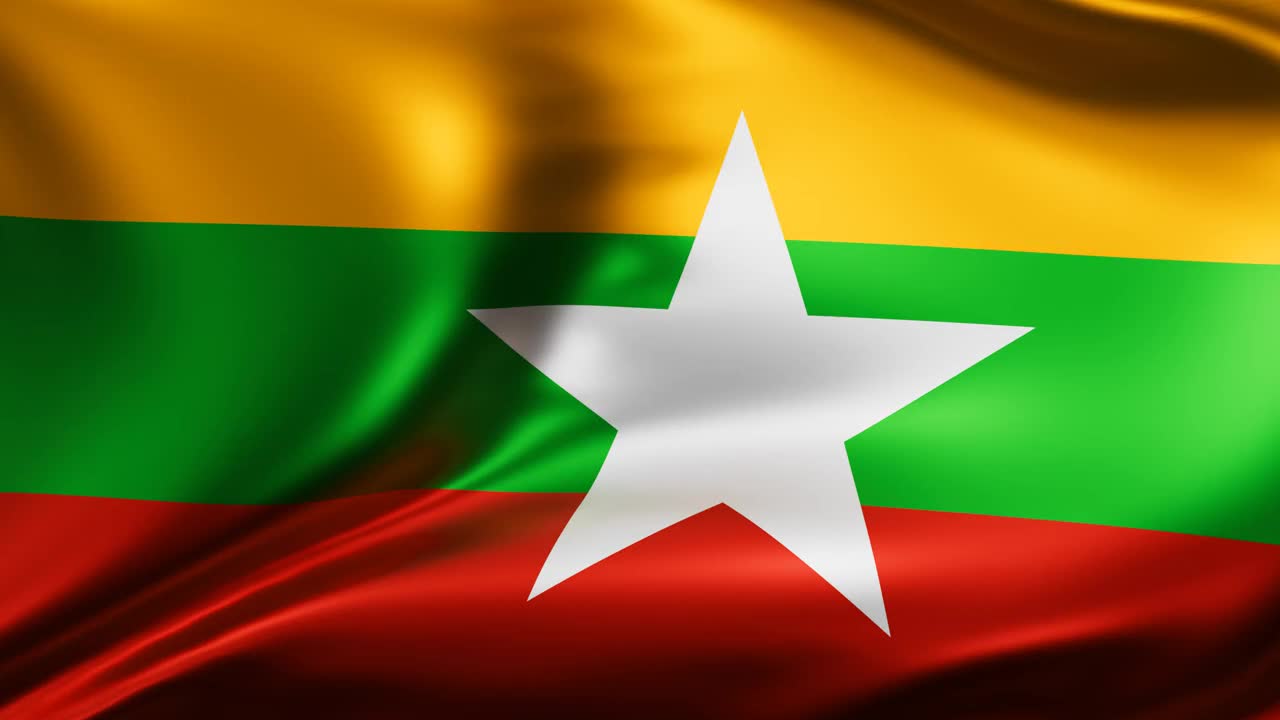 缅甸国旗视频下载