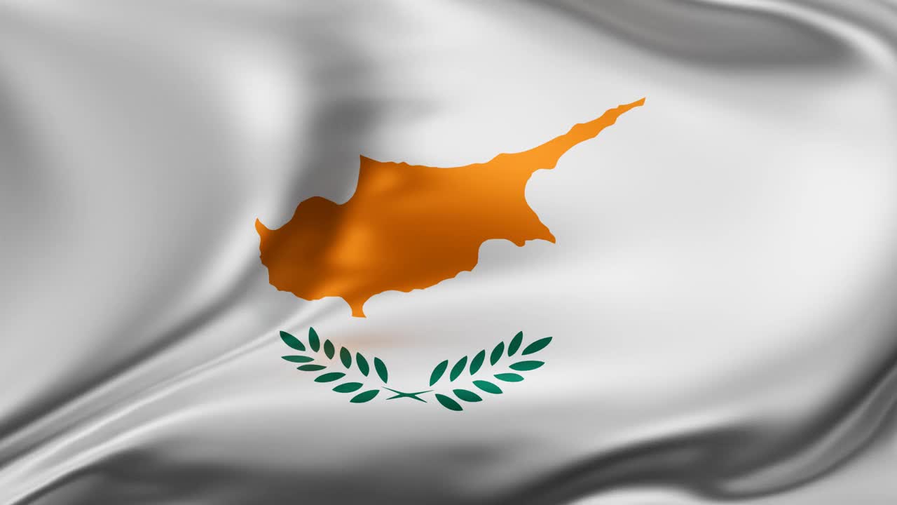 塞浦路斯的旗帜视频下载