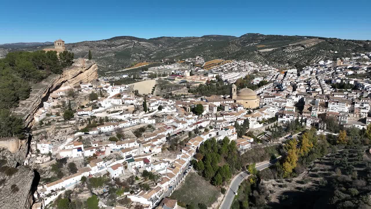 西班牙蒙特弗里奥村的堡垒视频下载