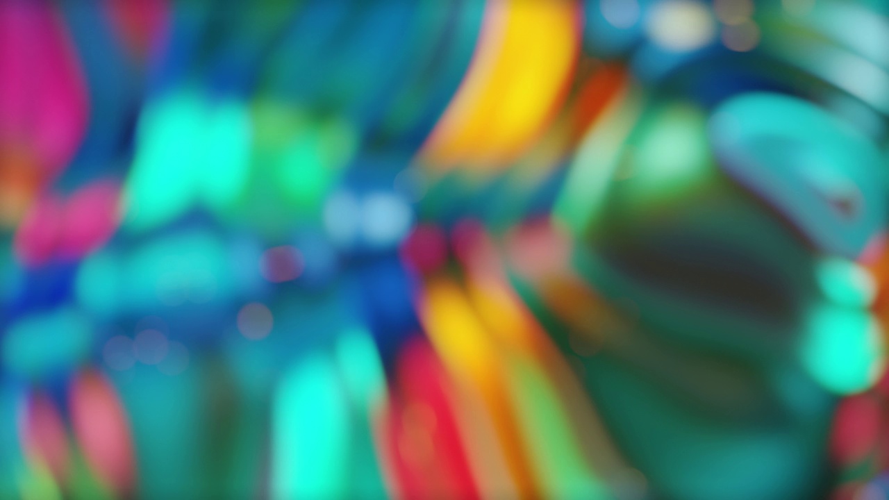 彩色抽象模糊循环背景视频下载