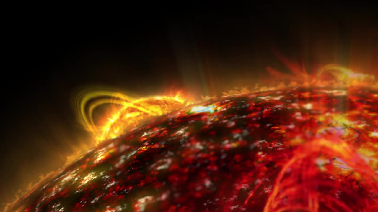 两个太阳的科幻日出视频下载