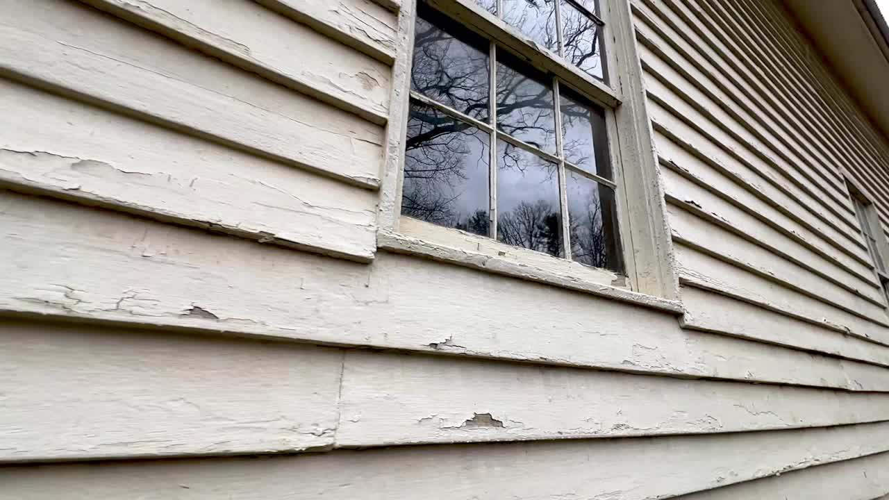 在田纳西州的几十年里，教堂的旧窗户和壁板视频下载