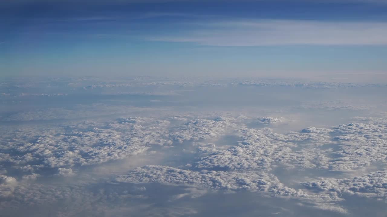 戏剧性的天空云图视频素材