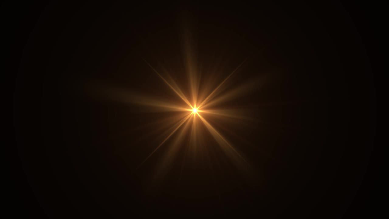 动态光线太阳光线镜头耀斑艺术动画背景视频下载
