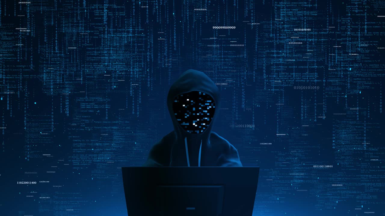 网络安全黑客在线输入网络安全病毒计算机攻击网络系统视频下载