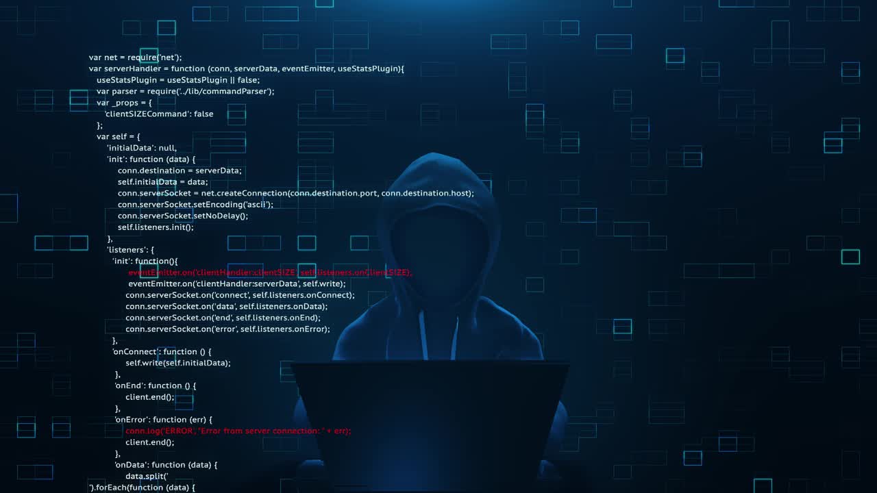 网络安全黑客在线输入网络安全病毒计算机攻击网络系统视频下载