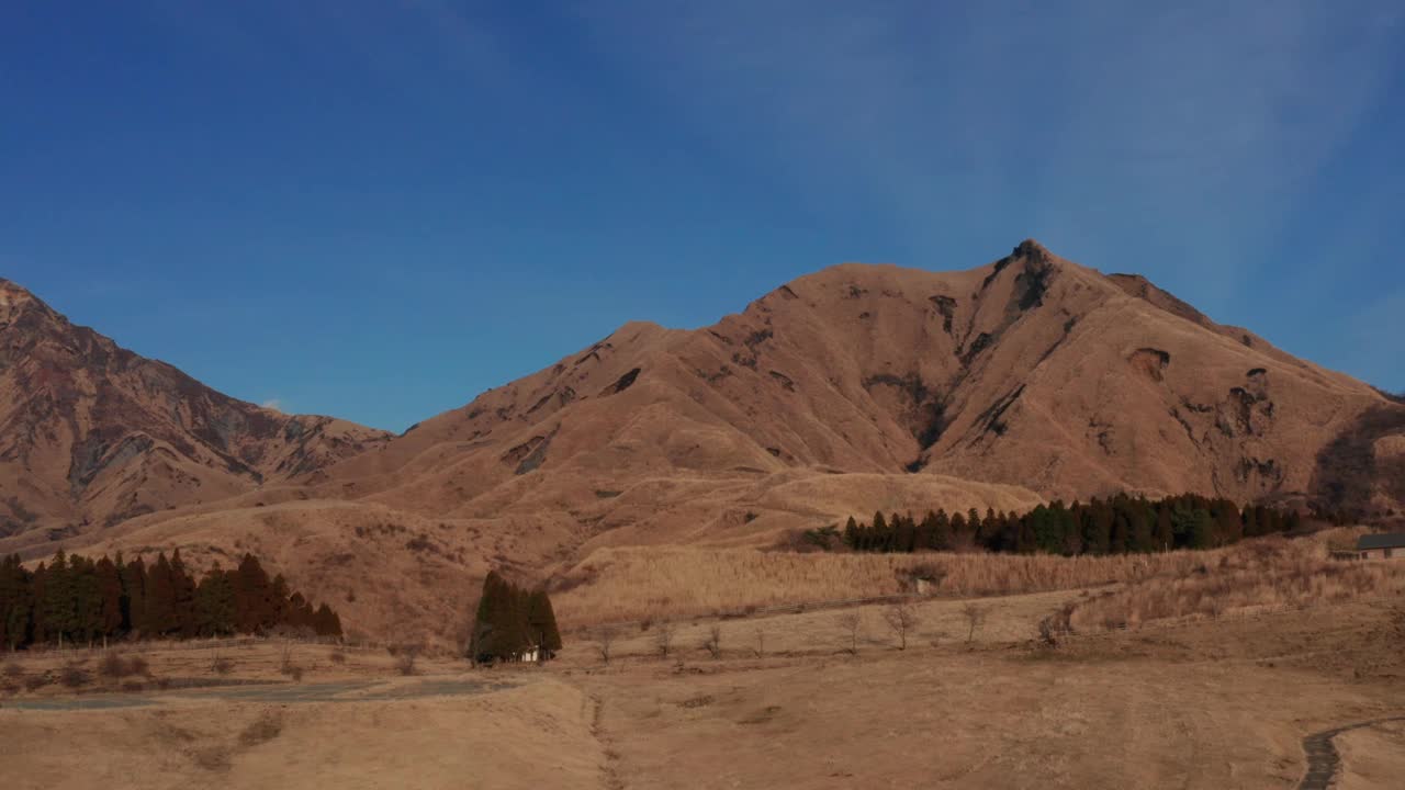 冬天的阿苏山火山视频下载