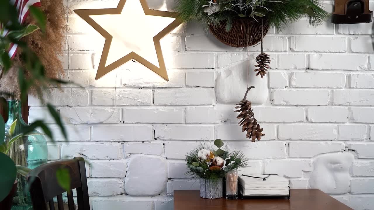 圣诞装饰桌视频下载