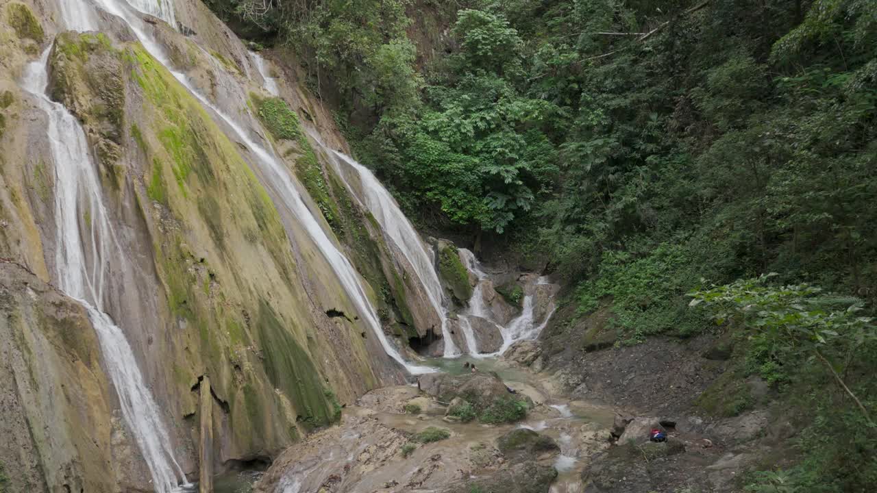 瀑布，尼科亚半岛，哥斯达黎加视频下载