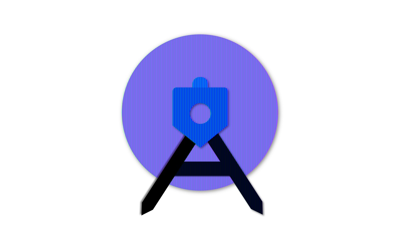 极简主义的相机图标动画在一个紫色的圆圈背景三脚架上。视频下载
