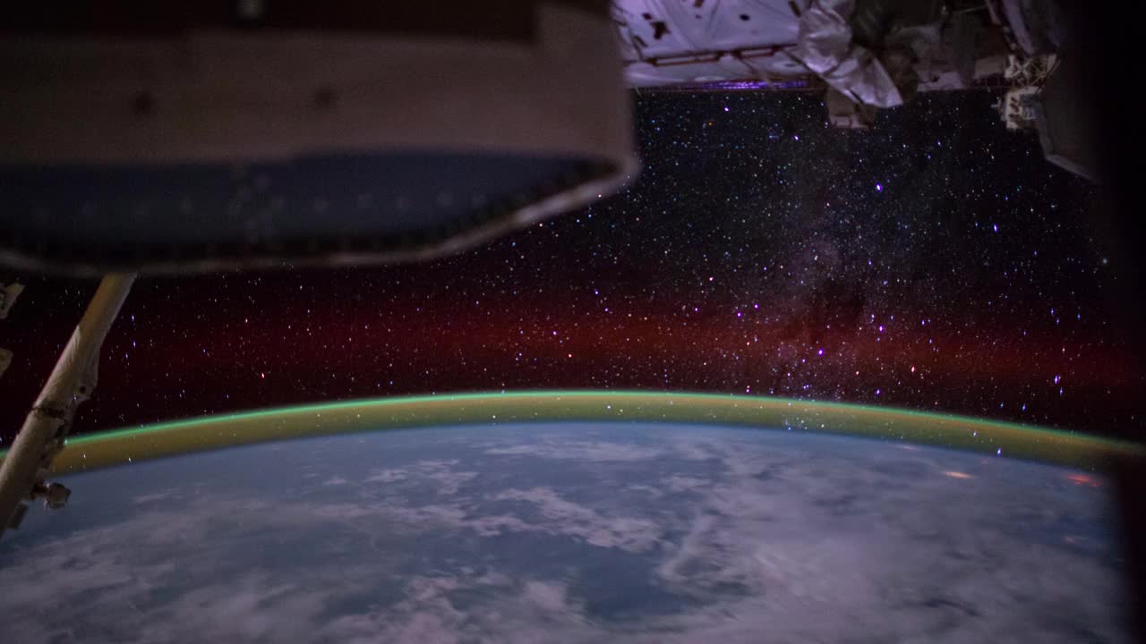 NASA国际空间站地球延时- 4K视频下载