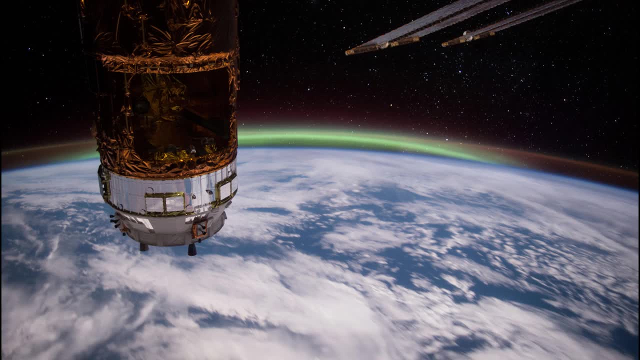 NASA国际空间站地球延时- 4K视频下载