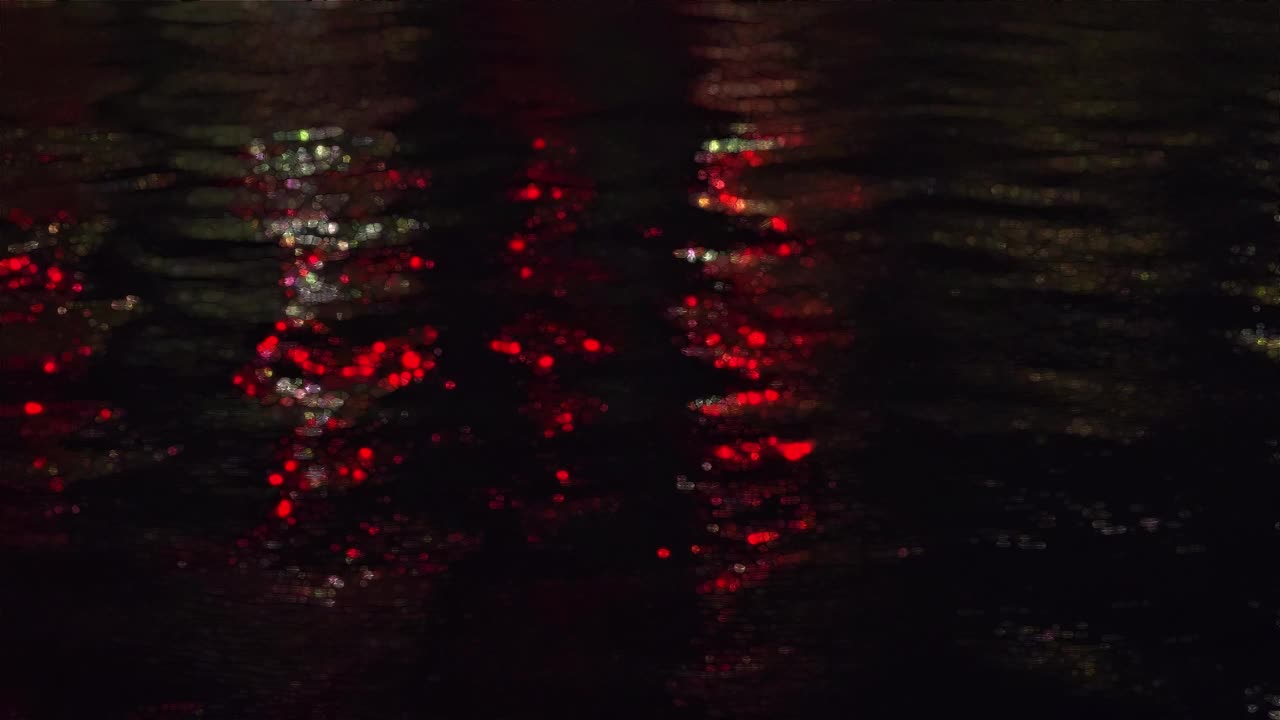 水波表面纹理背景与光反射视频下载