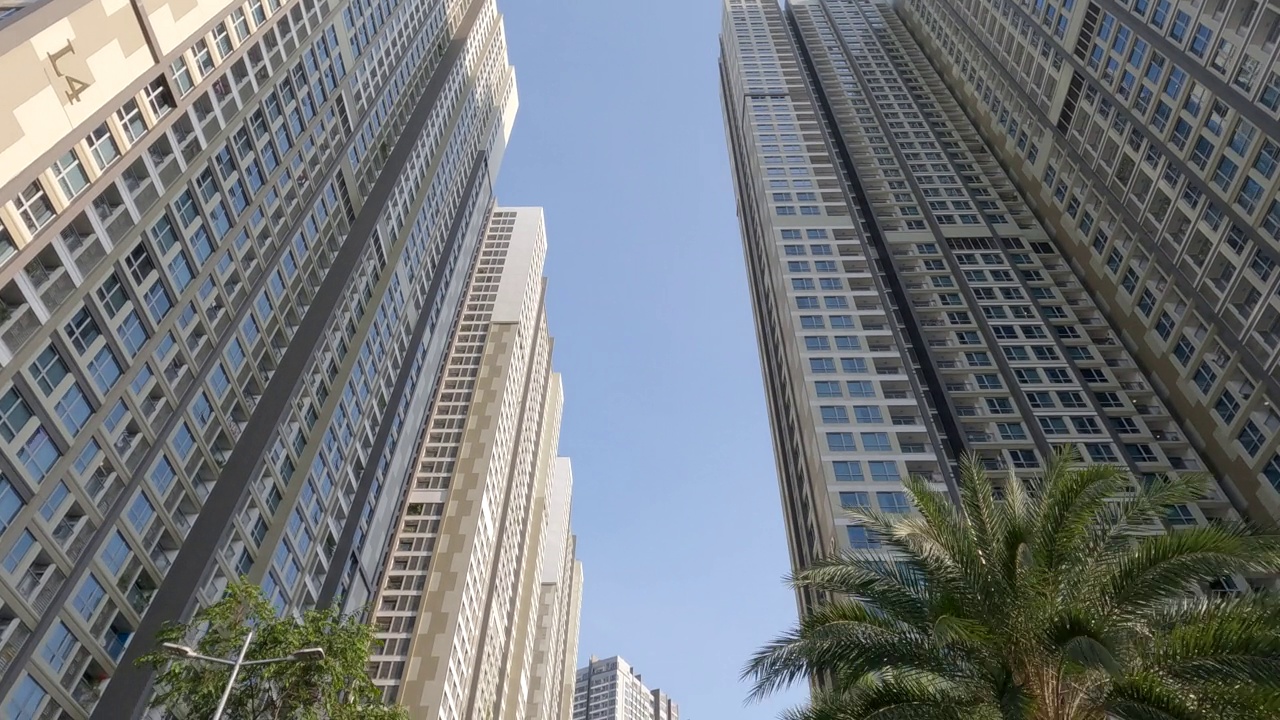 越南胡志明市的摩天大楼视频下载