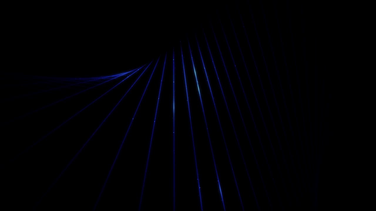 3d光线模式循环旋转干净的黑色动画背景。视频下载