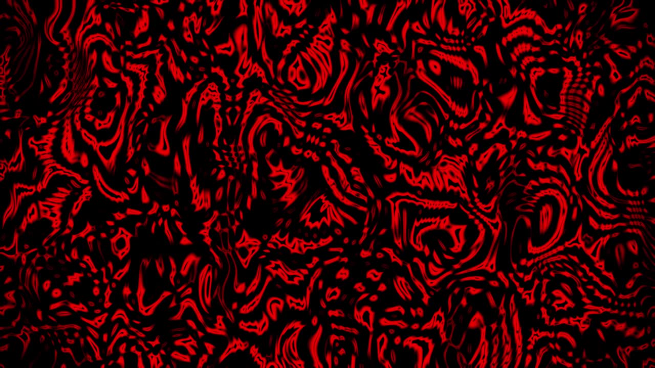 抽象运动背景与几何在红色黑色视频素材