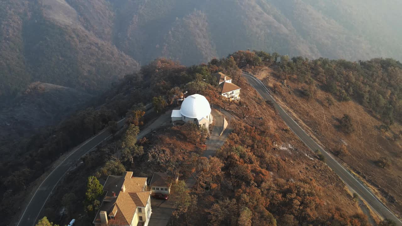 圣何塞，加利福尼亚——大约2022年10月利克天文台天文设施。视频下载