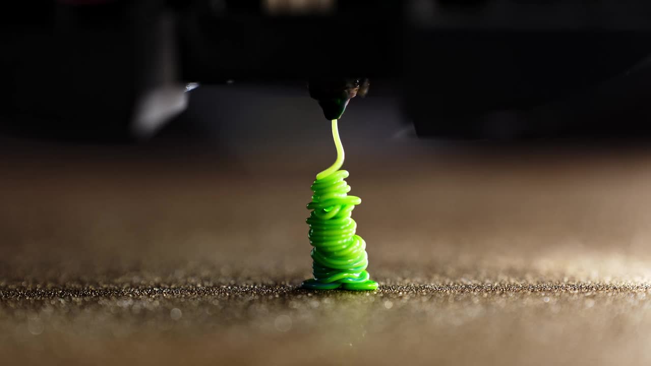 3D打印机喷嘴清洗过程视频下载