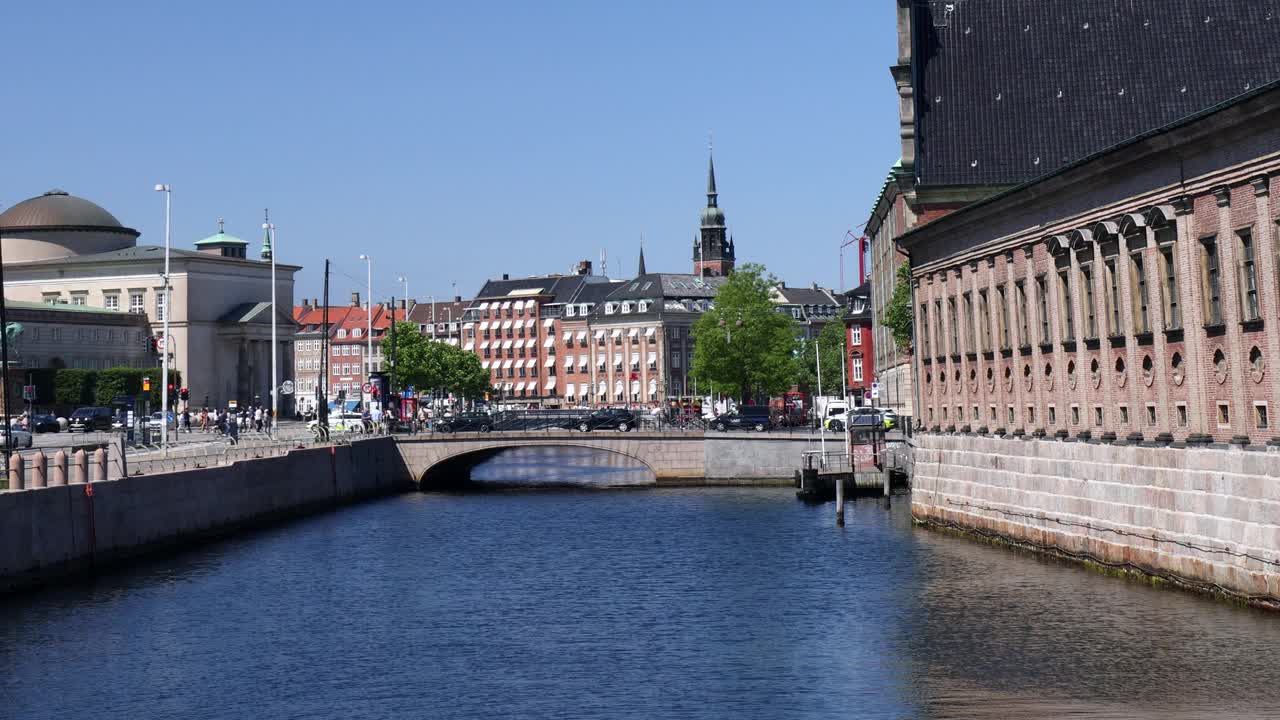哥本哈根运河视频下载