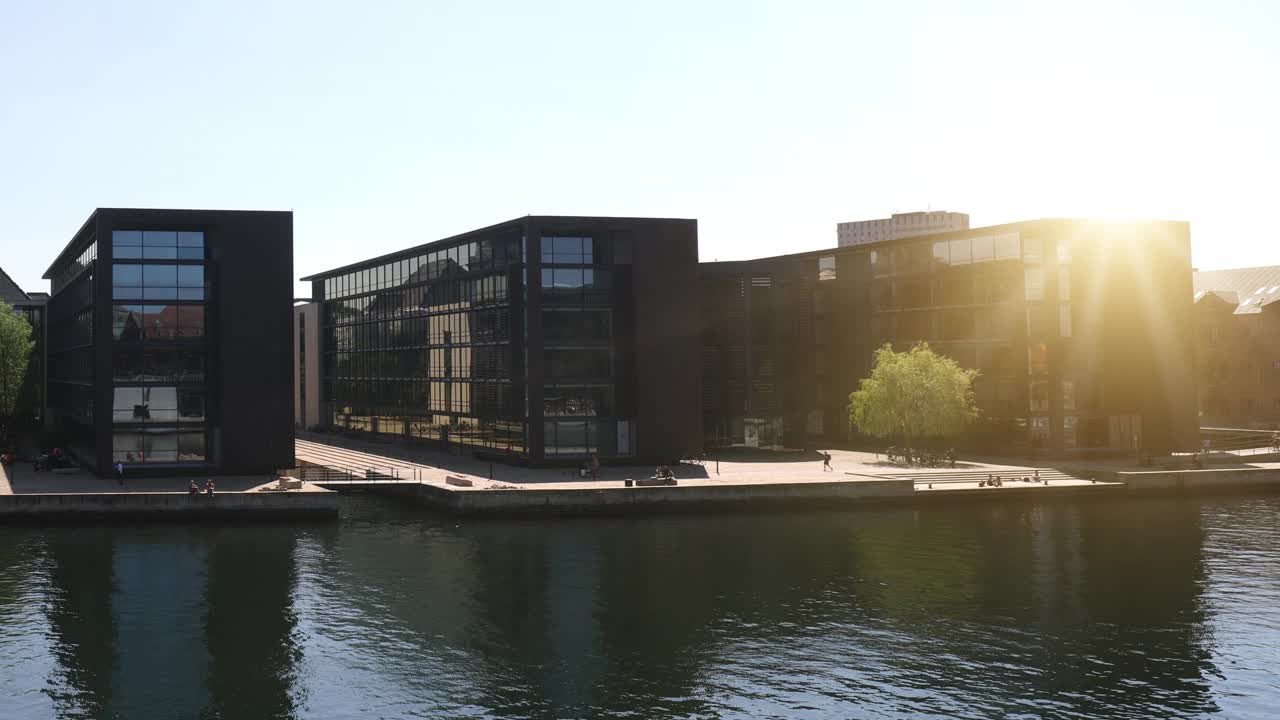 哥本哈根的办公大楼视频下载