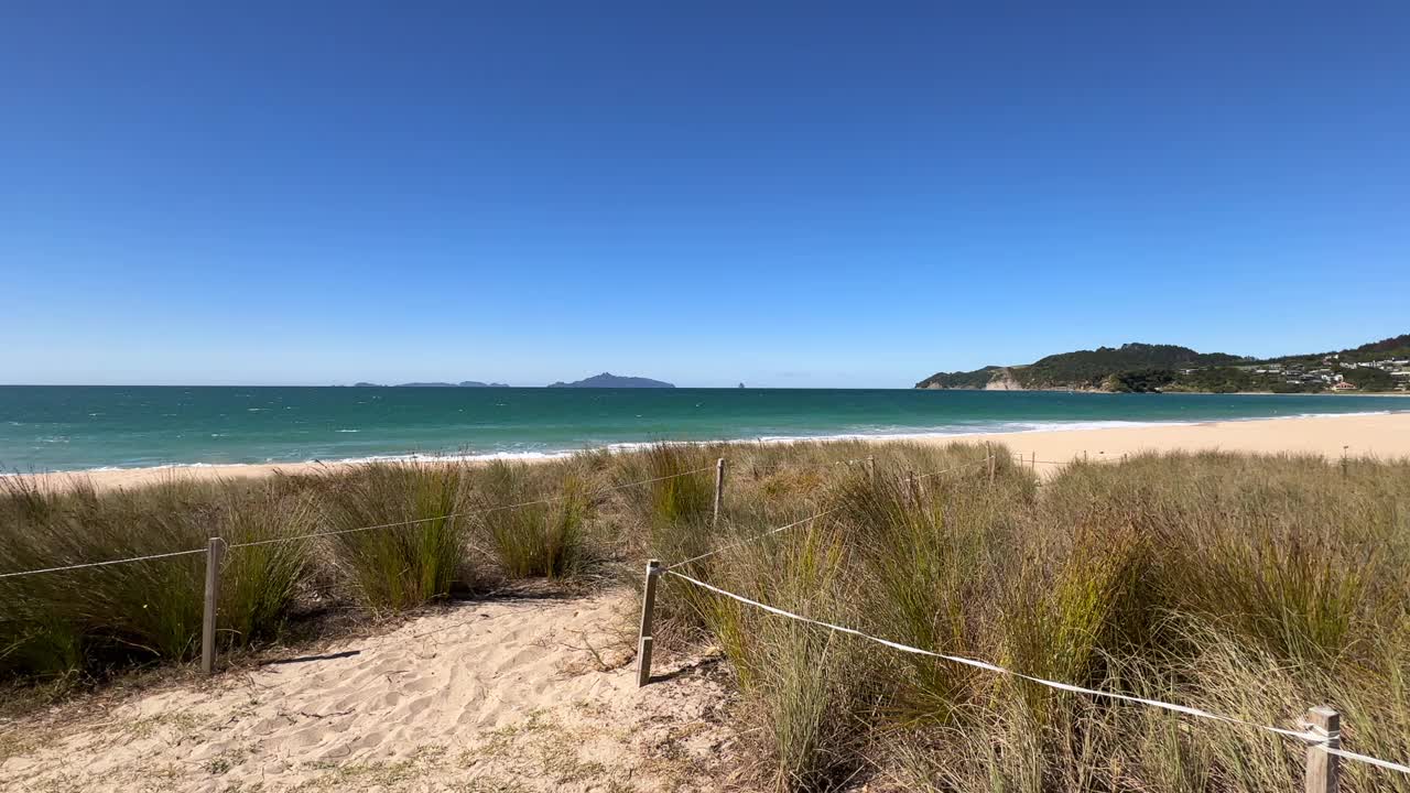 美丽的新西兰北岛海岸线视频下载