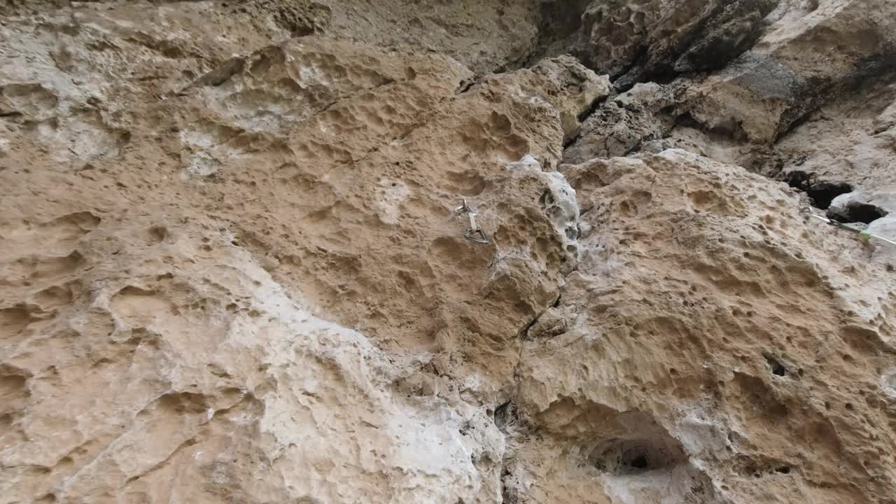 攀岩。第一视角视频下载