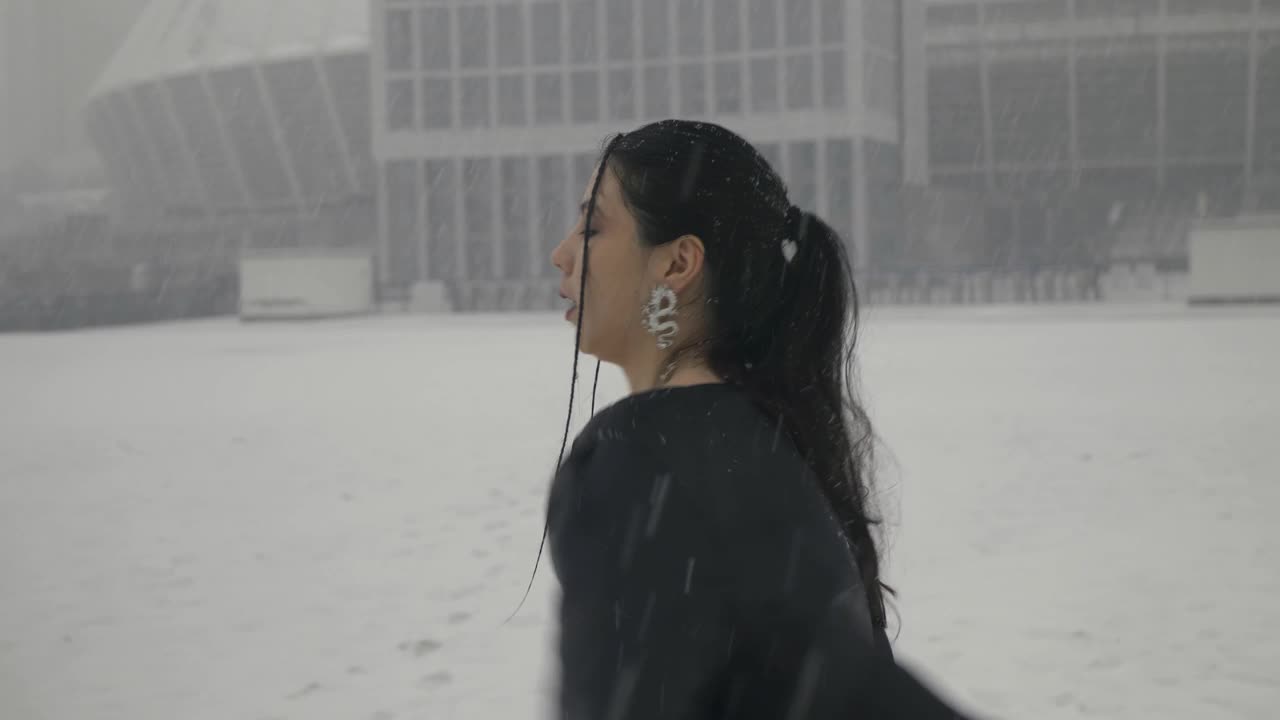 跳雪的女人视频下载