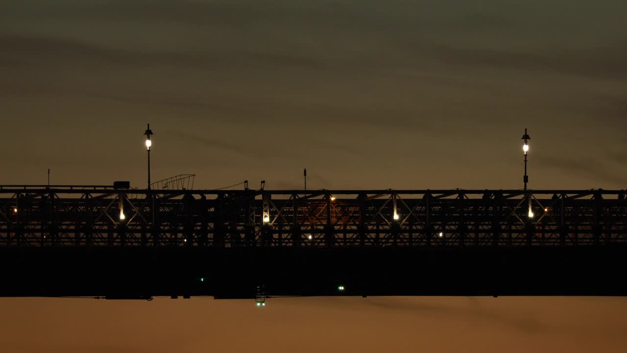 布鲁克林大桥黄昏视频下载