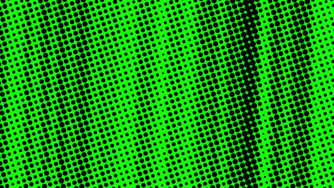 绿色半色调线条条纹图案视频下载