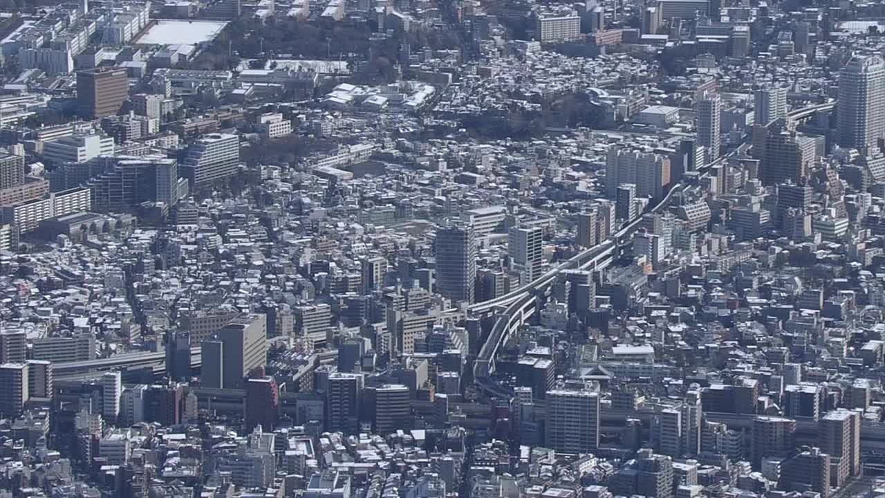航空，封闭的大都会展览馆，东京，日本视频下载