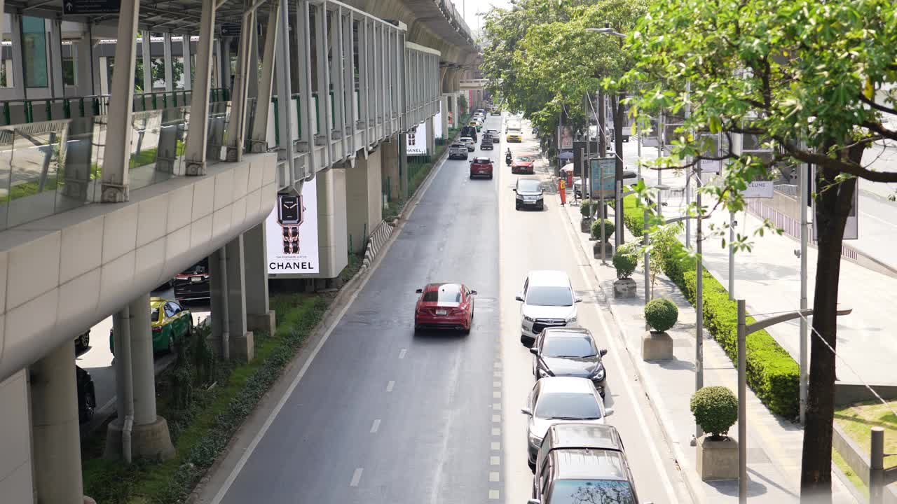 泰国曼谷的城市交通视频下载