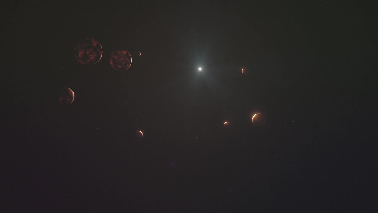 小行星在太阳系早期发生碰撞视频下载