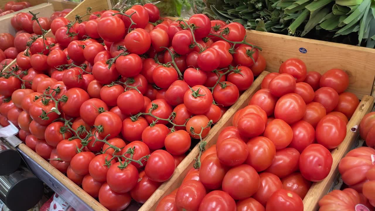 超市里的西红柿视频下载
