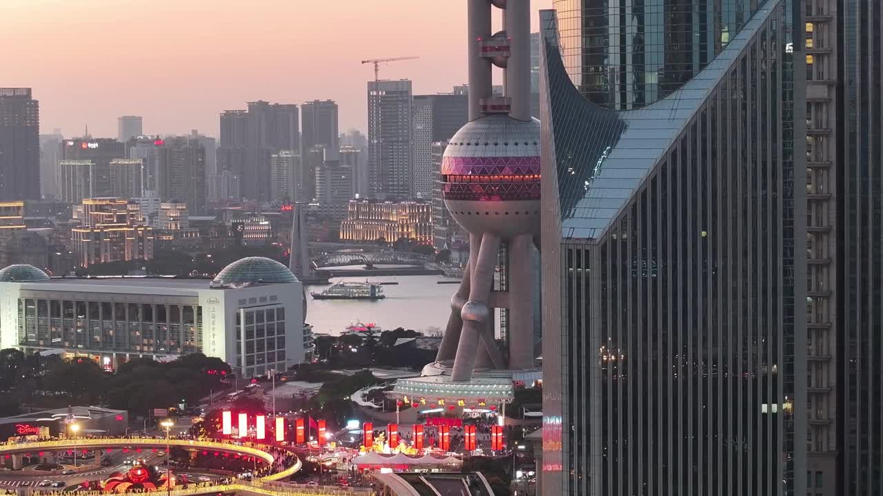 上海城市景观视频下载