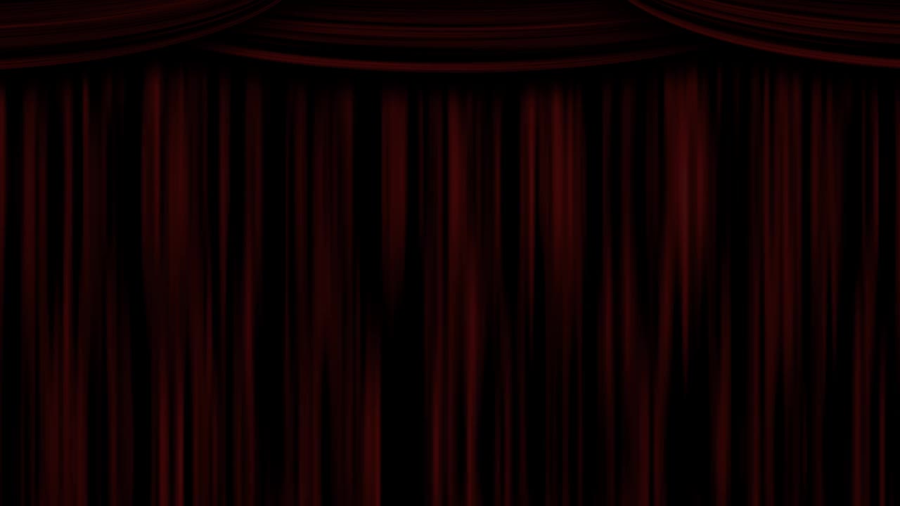 窗帘舞台舞台视频素材