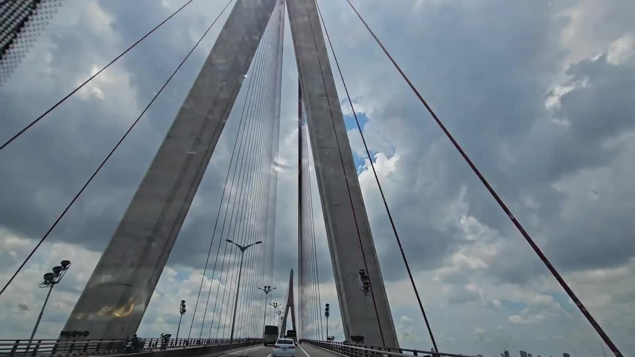 天江省Rach Mieu斜拉桥视频下载