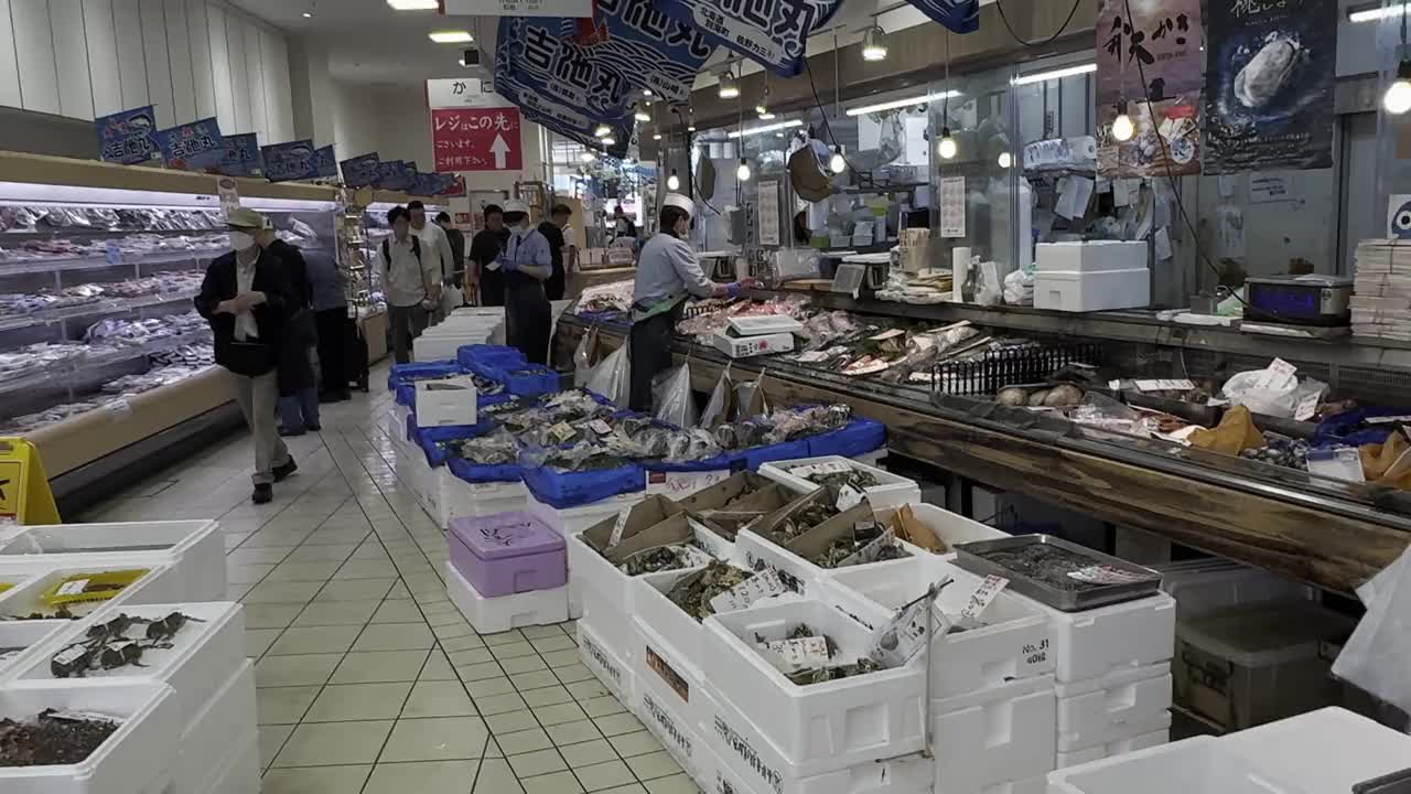 东京海鲜市场视频下载