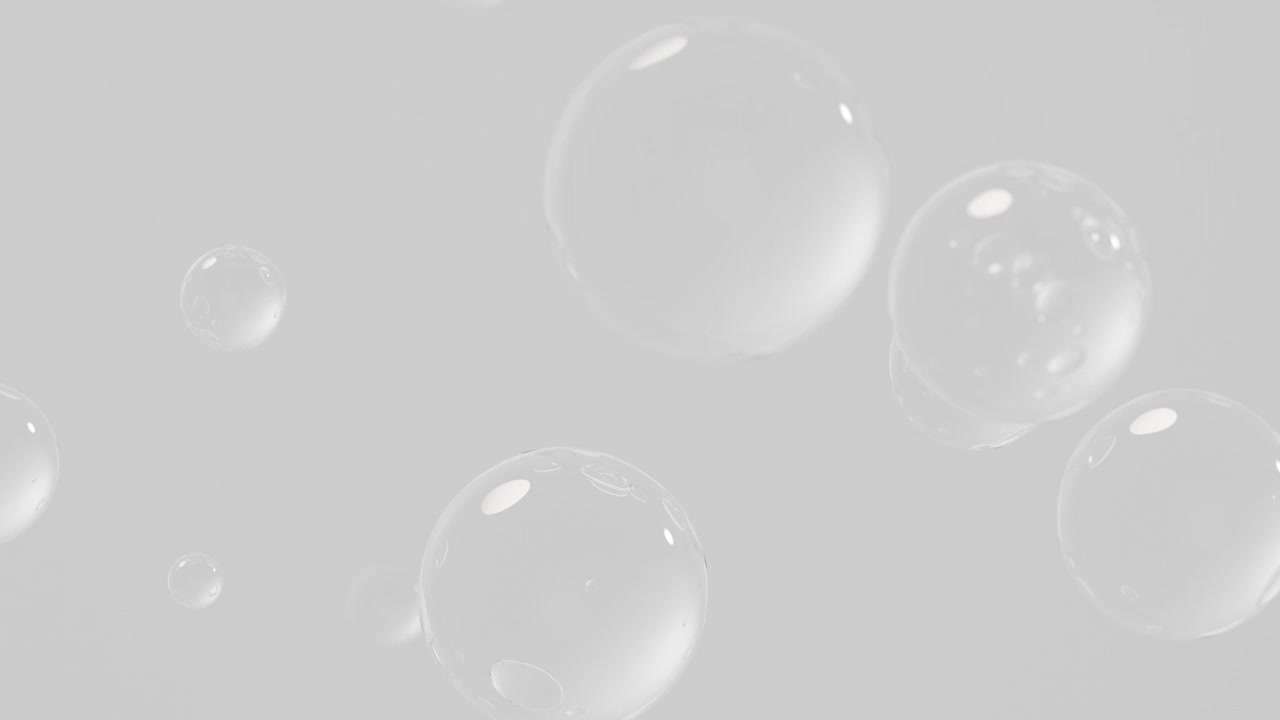 透明气泡液体背景视频下载
