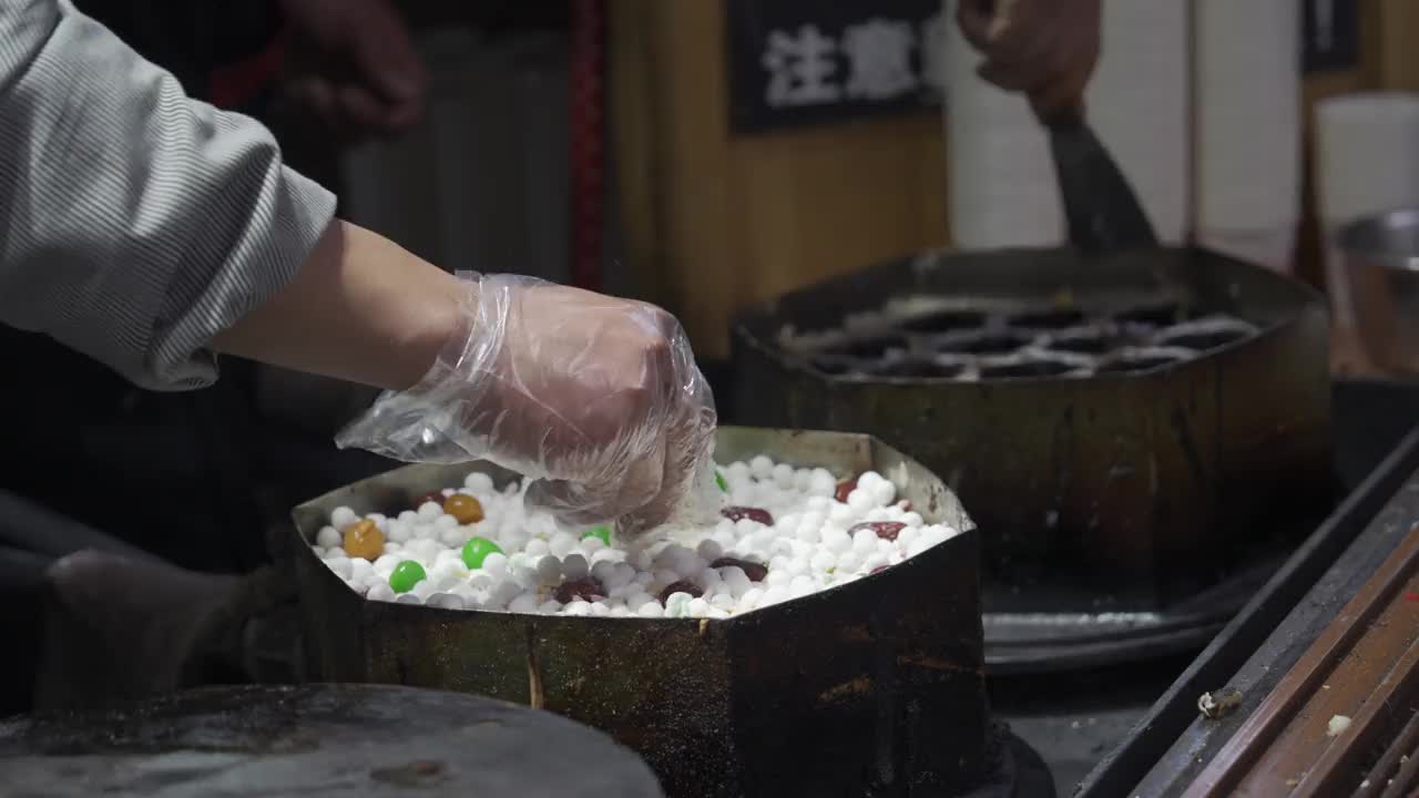 中国菜。视频素材