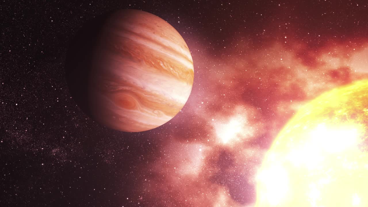 木星因太阳的高温而死亡视频下载