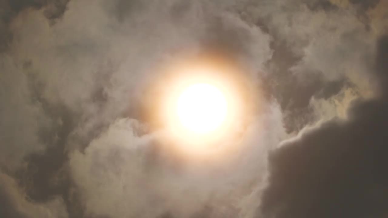 天上的云，移动着，遮住了太阳视频下载