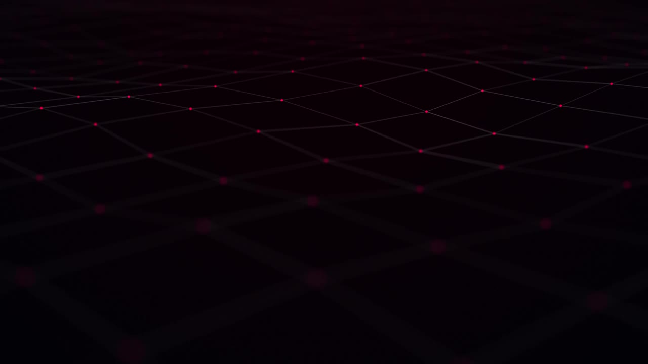 4K抽象技术背景-环-粉红色视频下载