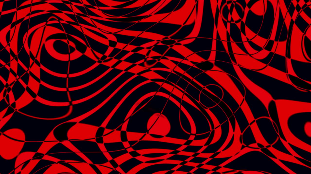抽象的运动背景与红色形状的黑色视频下载