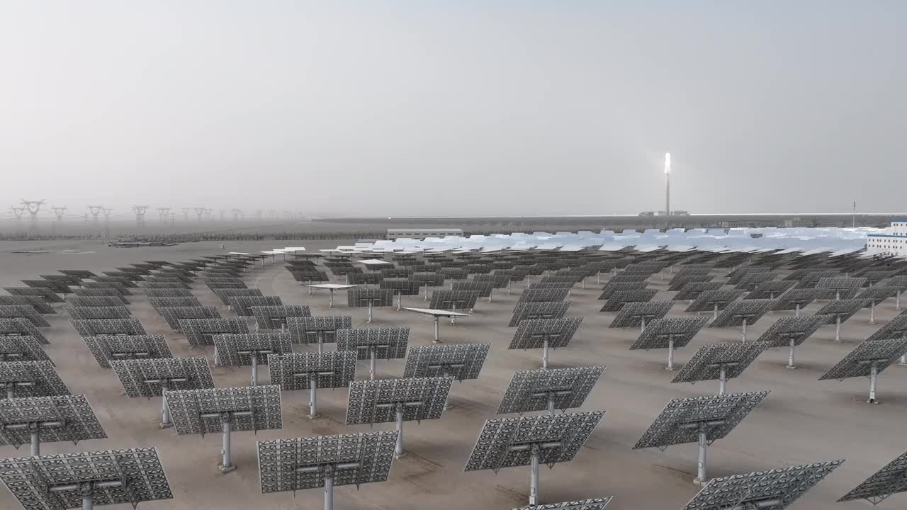 太阳能发电厂视频下载